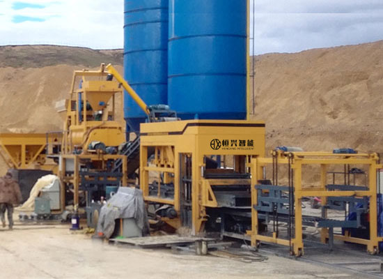 路沿石制磚機 QT12-15免燒磚機